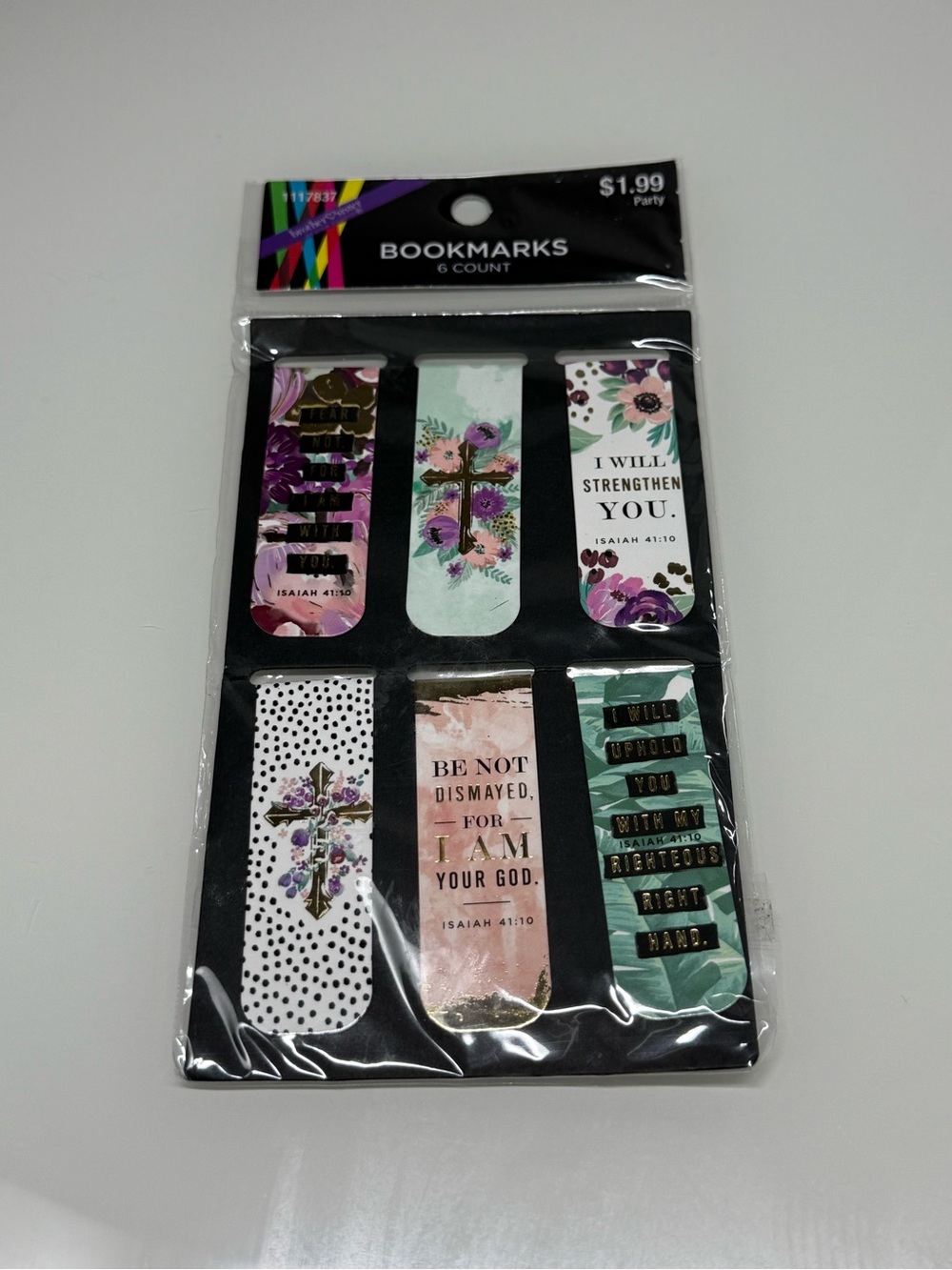 Inspirational Aesthetic Bible Bookmarks - 6 Pack